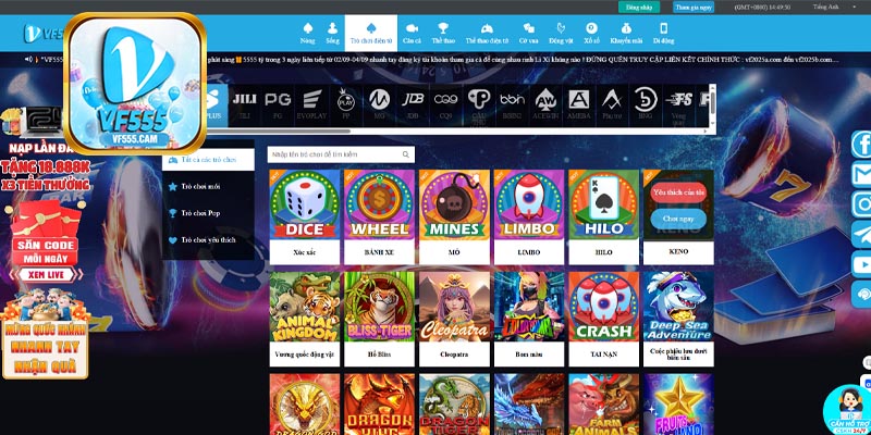 Tại sao nổ hũ VF555 là lựa chọn ưu tiên, tốt nhất chơi?